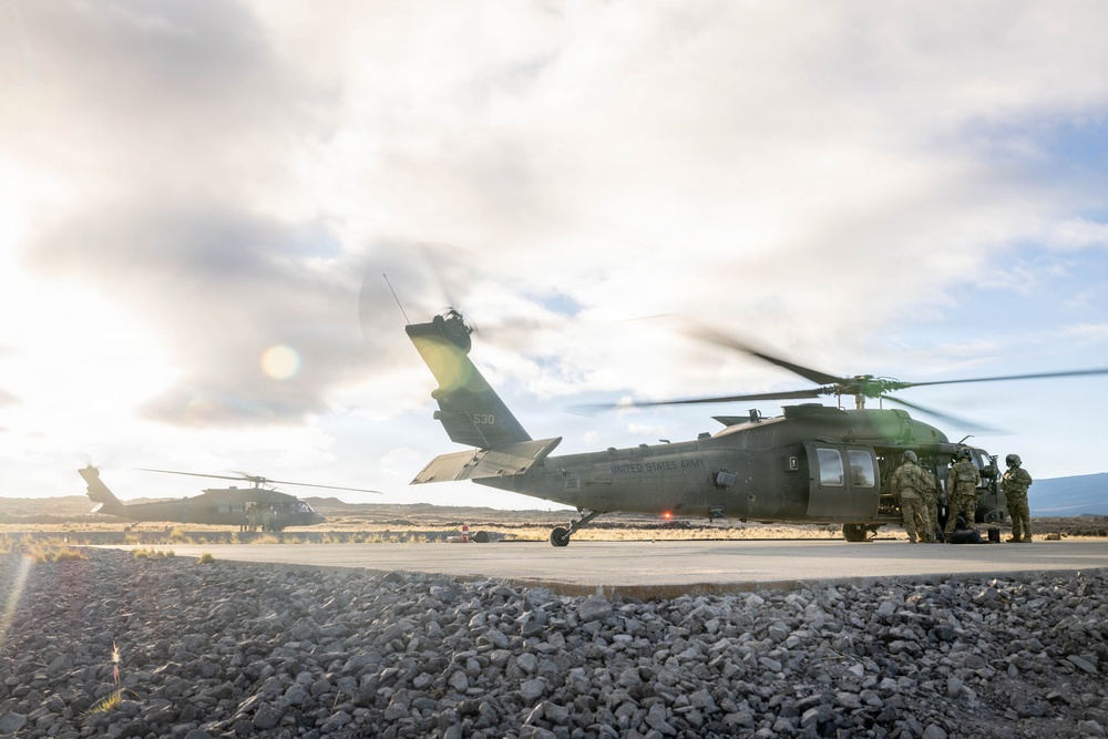 2-25 Conducts Aerial Gunnery