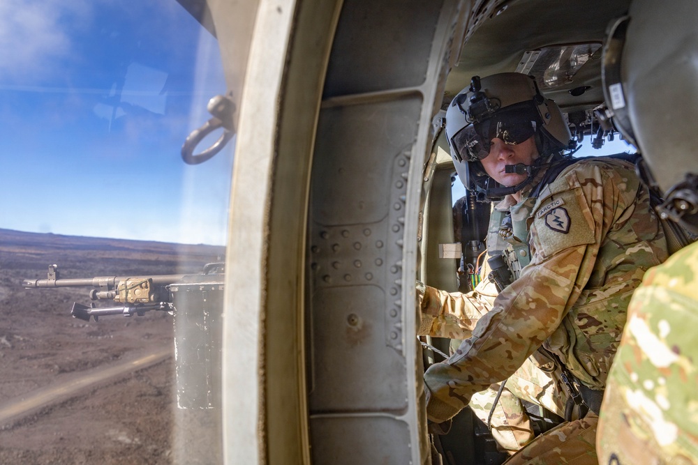 2-25 Conducts Aerial Gunnery