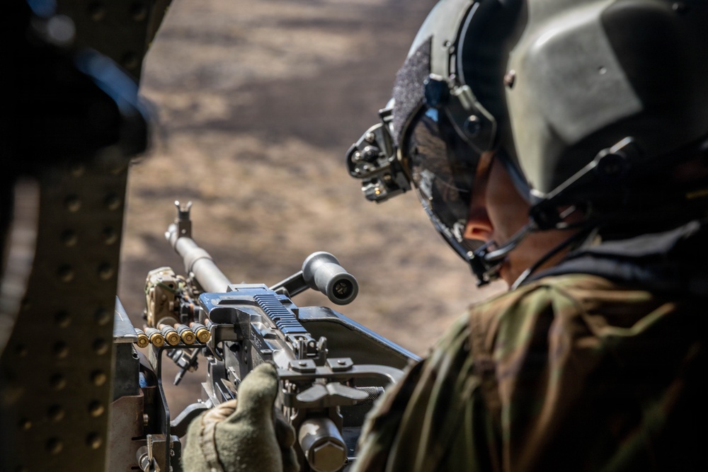 2-25 Conducts Aerial Gunnery