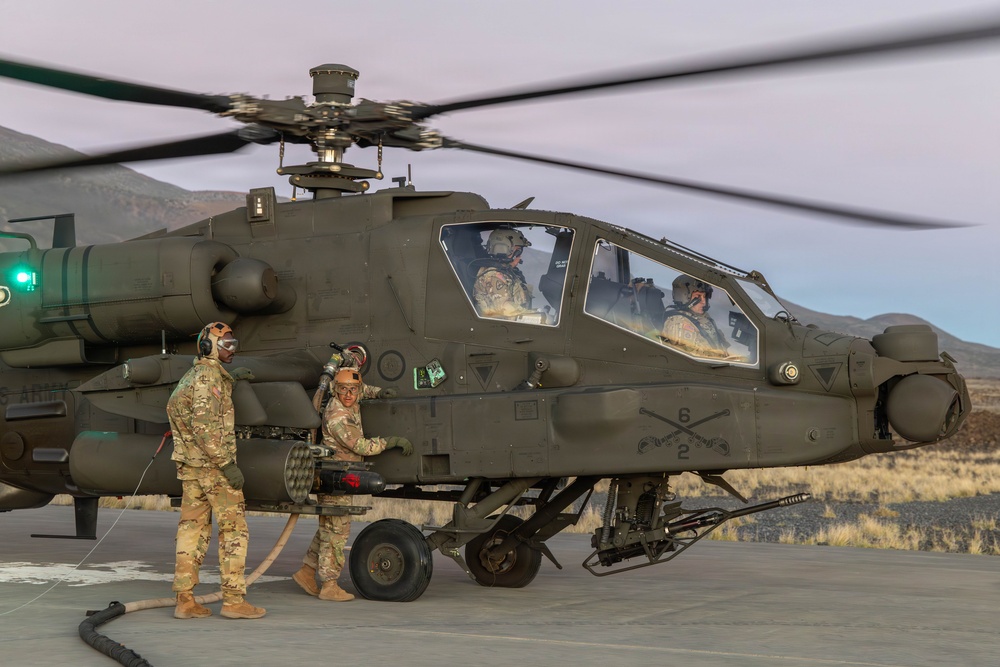 2-25 Conducts Aerial Gunnery