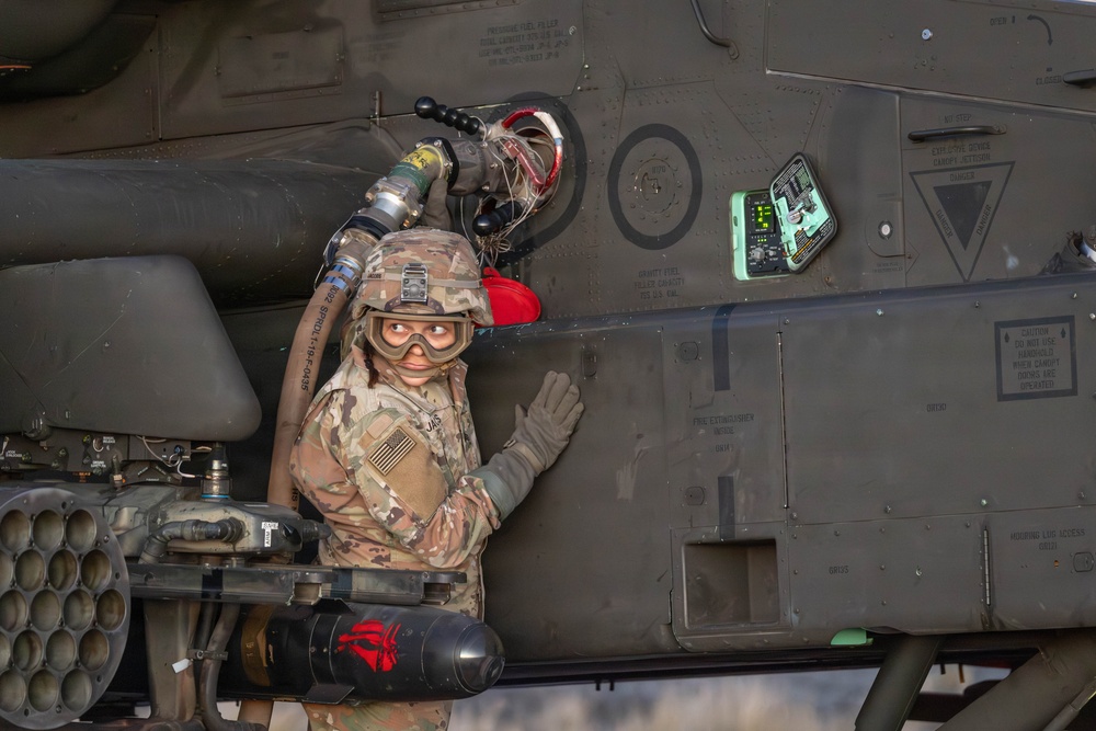 2-25 Conducts Aerial Gunnery