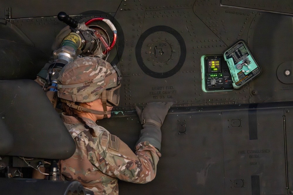 2-25 Conducts Aerial Gunnery