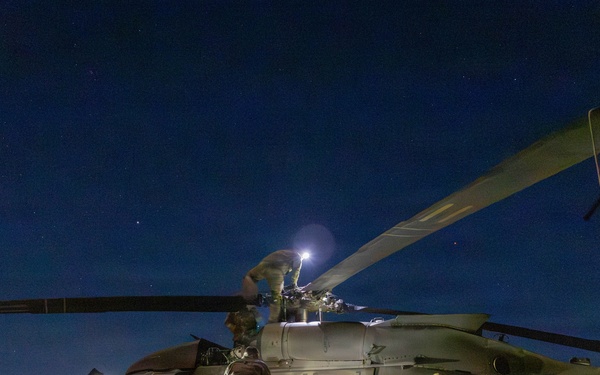 2-25 Conducts Aerial Gunnery