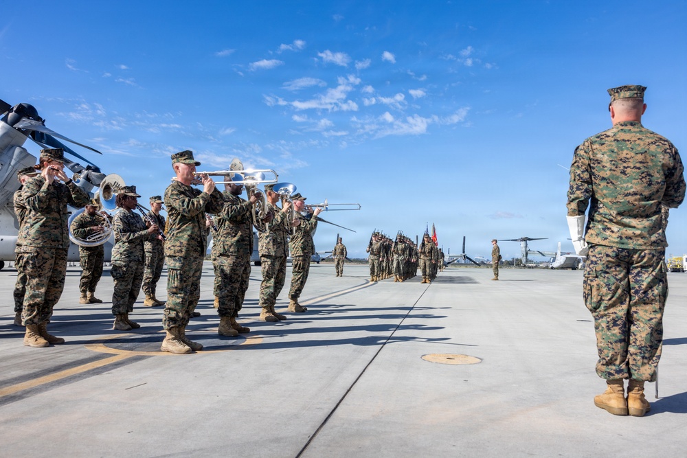 VMM-161 Change of Command