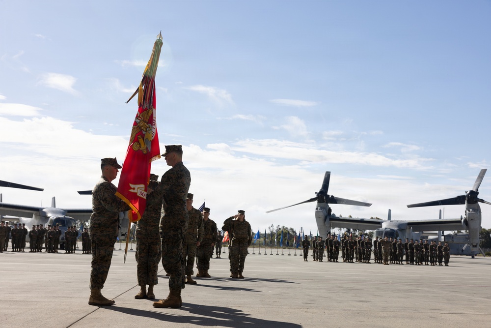 VMM-161 Change of Command