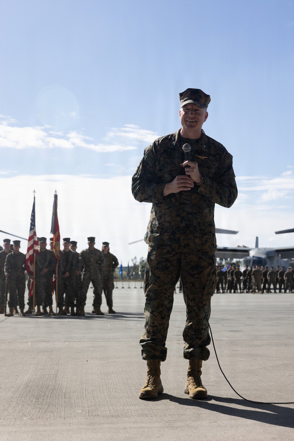 VMM-161 Change of Command