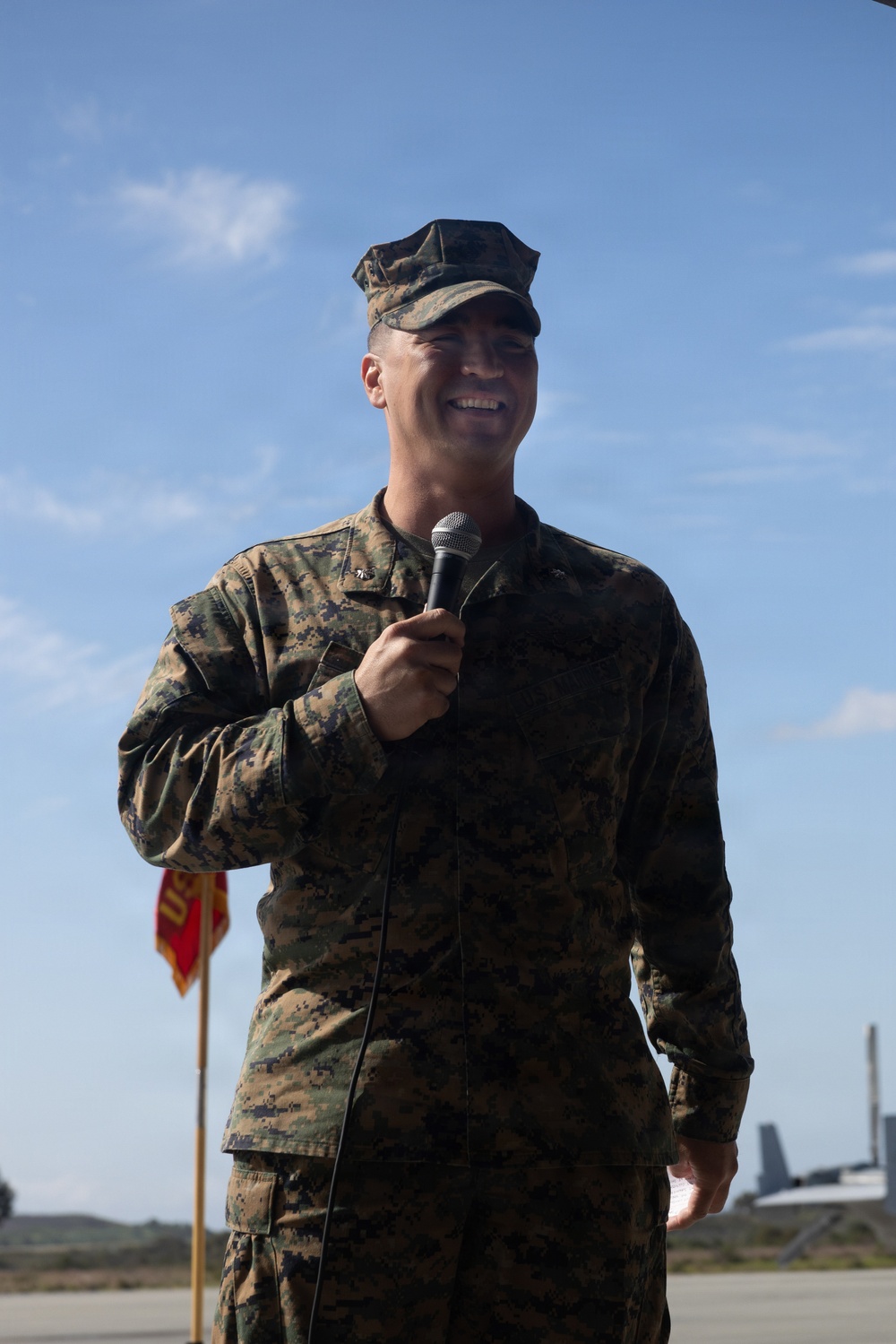 VMM-161 Change of Command