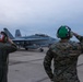 Commandant and CG F/A-18 Flight