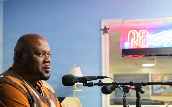 Kelvin Ezell, Director, LRC-Okinawa, on AFN-Okinawa Morning Radio Show