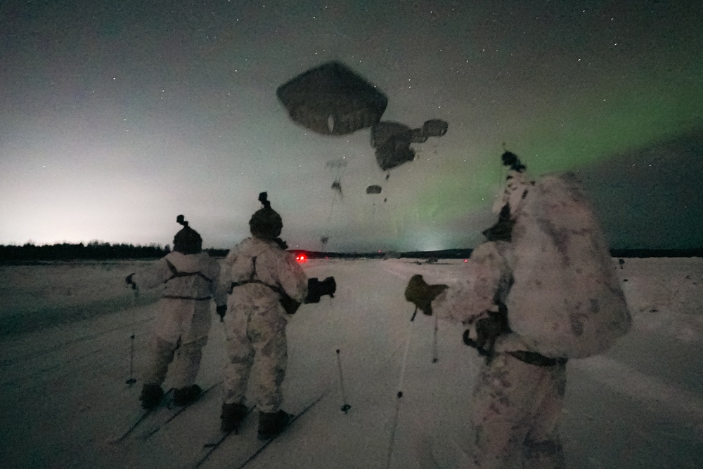 11th Airborne Division Conducts a Lowlight Tactical Airborne Insertion During JPMRC