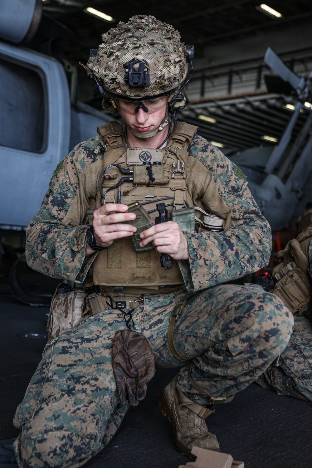 22nd MEU (SOC) | CLB 26 and BLT 3/6 Conduct a Live-Fire Range Aboard USS Iwo Jima