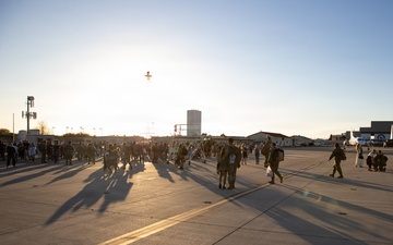 NMCB 4 Seabees Delayed Party Comes Home