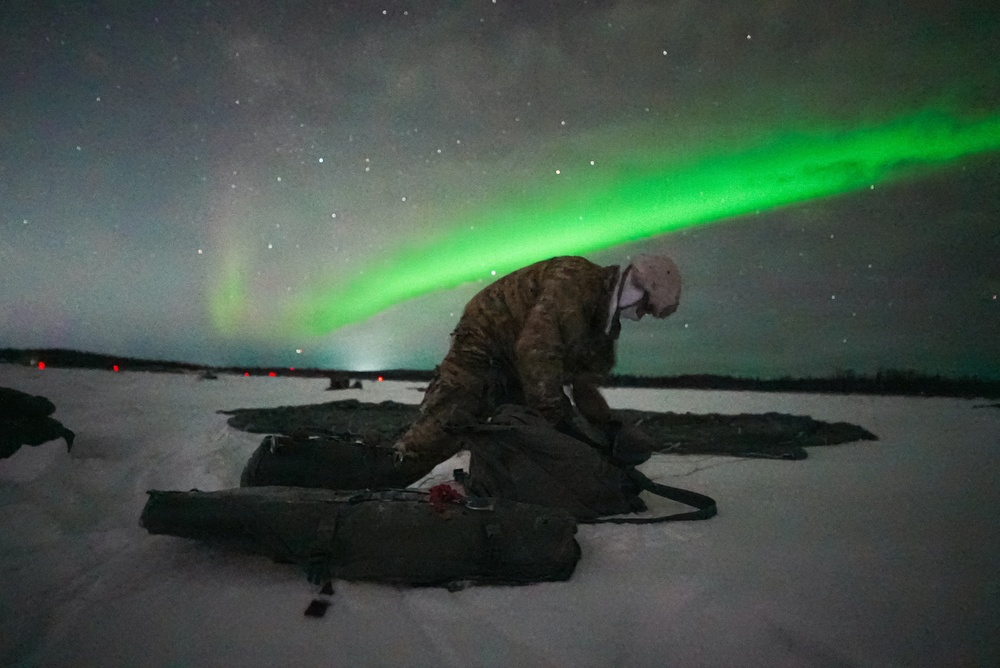 11th Airborne Division Conducts a Lowlight Tactical Airborne Insertion During JPMRC