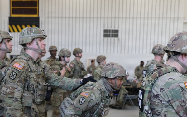 South Carolina National Guard Soldiers conduct security operations training at Joint Base Anacostia-Bolling