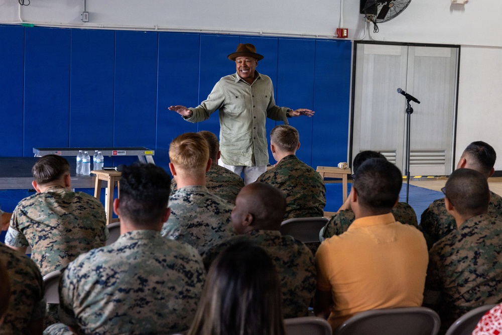1st Degree of Separation Comedy Show visits Camp Blaz