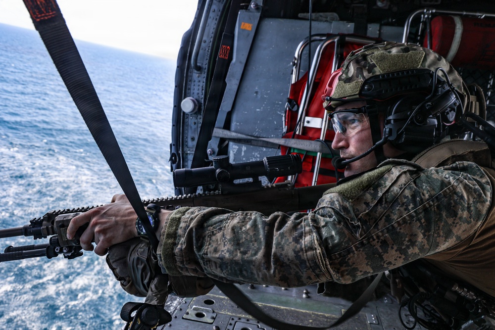 22nd MEU(SOC) | Aerial Sniper Training