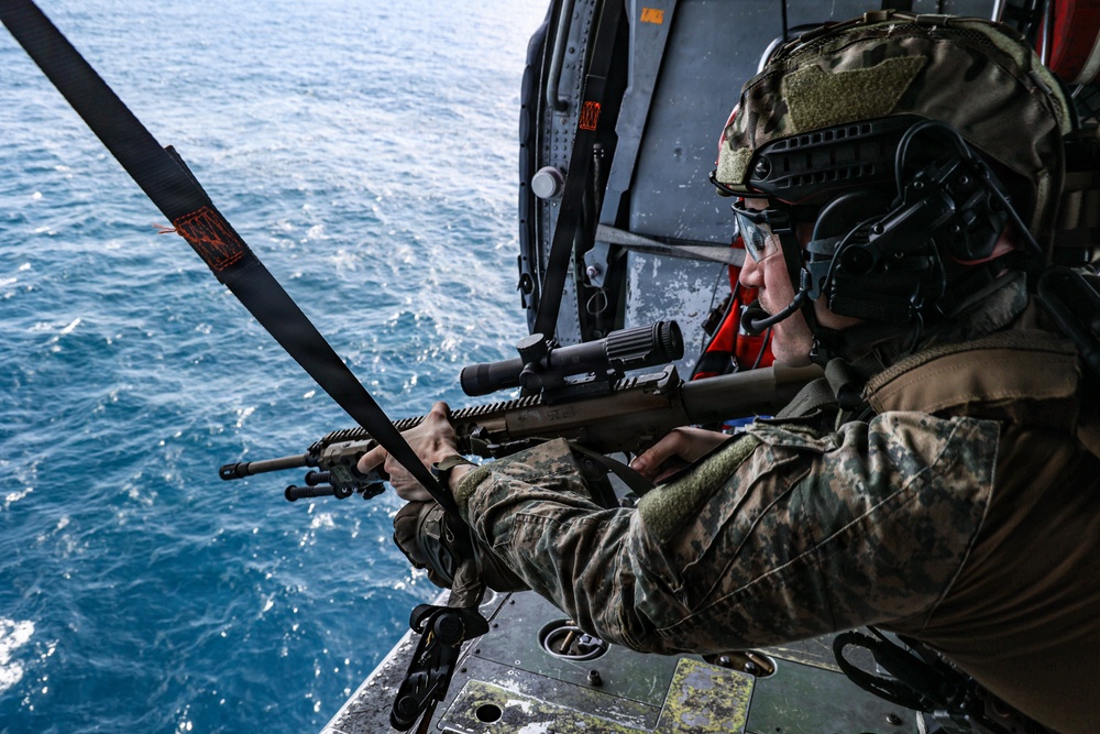 22nd MEU(SOC) | Aerial Sniper Training