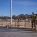 Mississippi National Guardsmen patrol on the National Mall in Washington, D.C.