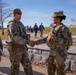 Mississippi National Guardsmen patrol on the National Mall in Washington, D.C.