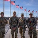Mississippi National Guardsmen patrol on the National Mall in Washington, D.C.