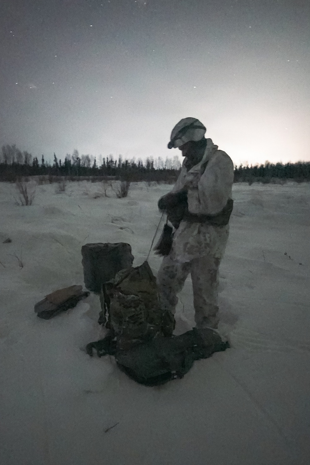 11th Airborne Division Conducts a Lowlight Tactical Airborne Insertion During JPMRC