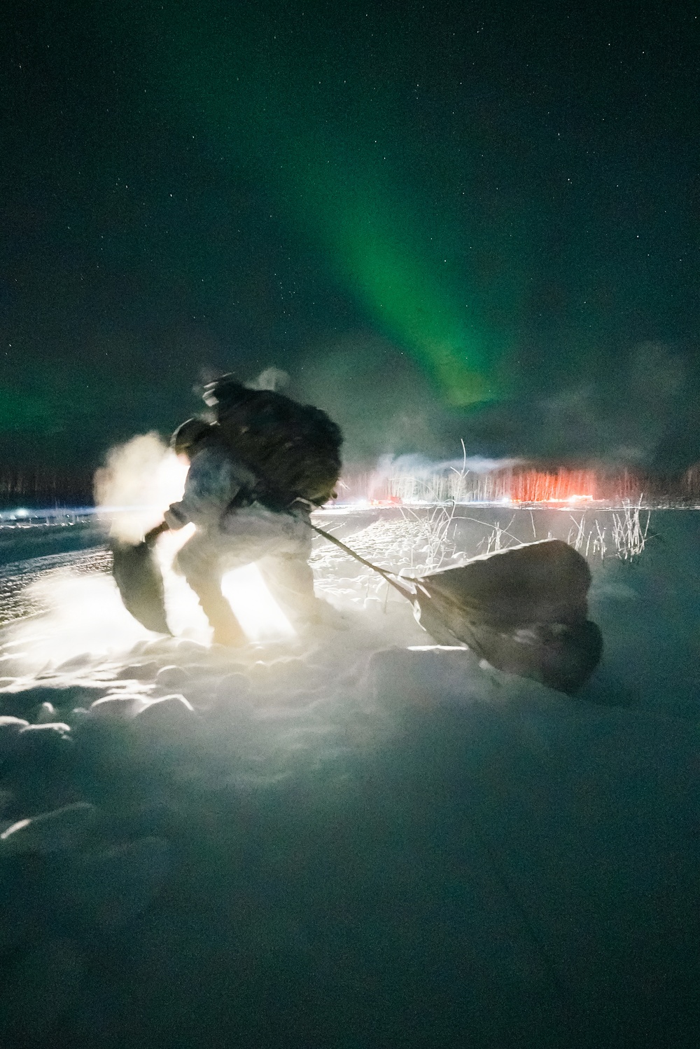 11th Airborne Division Conducts a Lowlight Tactical Airborne Insertion During JPMRC