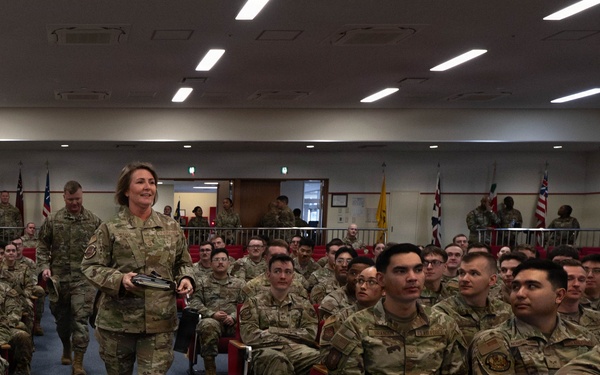 Keeping it McCool – PACAF command chief visits Kadena Air Base