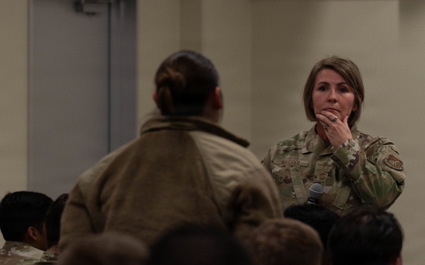 Keeping it McCool – PACAF command chief visits Kadena Air Base