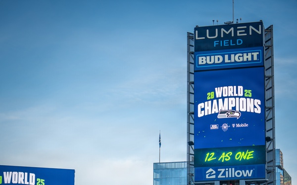 'We're The Best In The World!’' – Washington National Guard supports Seahawks Super Bowl celebration