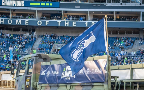 'We're The Best In The World!’' – Washington National Guard supports Seahawks Super Bowl celebration