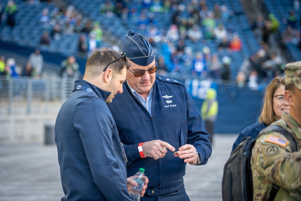 'We're The Best In The World!’' – Washington National Guard supports Seahawks Super Bowl celebration