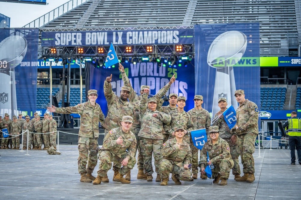 'We're The Best In The World!’' – Washington National Guard supports Seahawks Super Bowl celebration