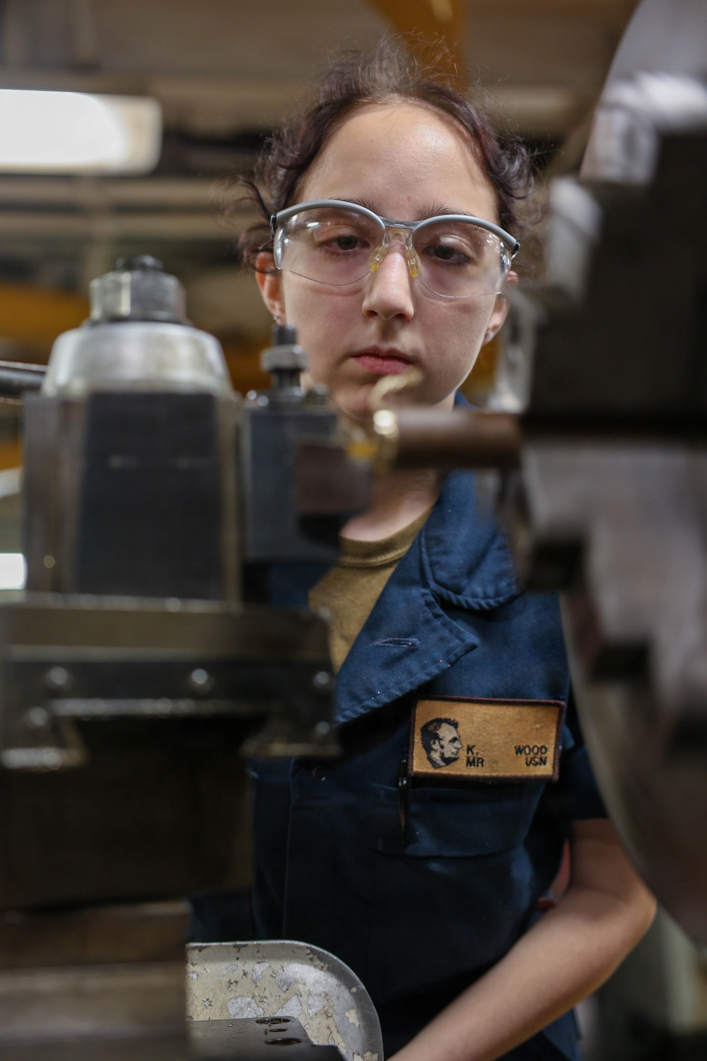 Abraham Lincoln Conducts Routine Maintenance