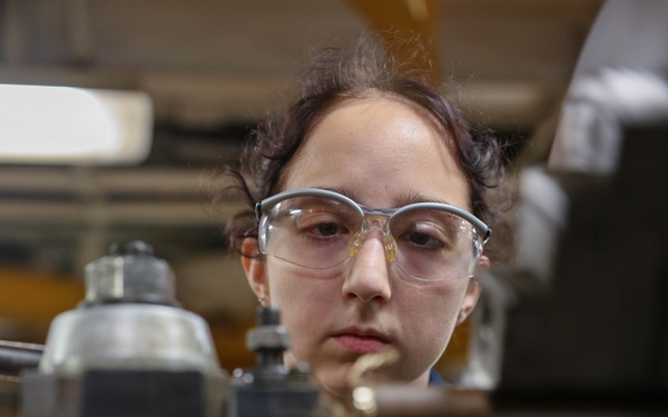 Abraham Lincoln Conducts Routine Maintenance