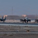 F-15E Strike Eagles Land at a base in the Middle East