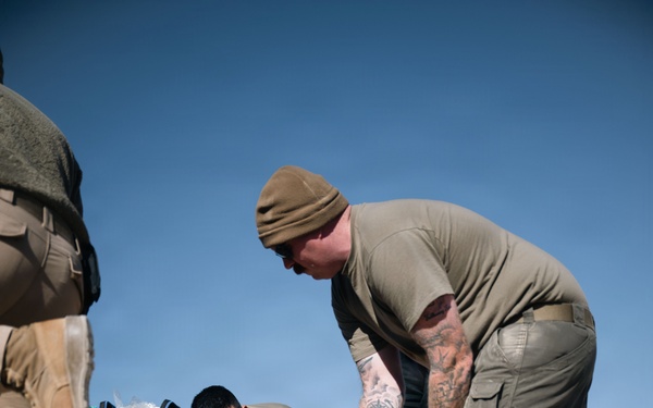 332nd Expeditionary Civil Engineer Squadron Constructs Maintenance Alert Compound