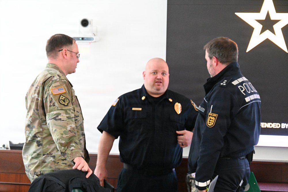 USAG Stuttgart strengthens its local law enforcement partnerships