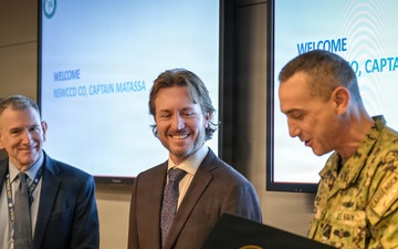 Carderock's Director of Engagement Jonathan Thompson Receives Letter of Appreciation and Command Coin