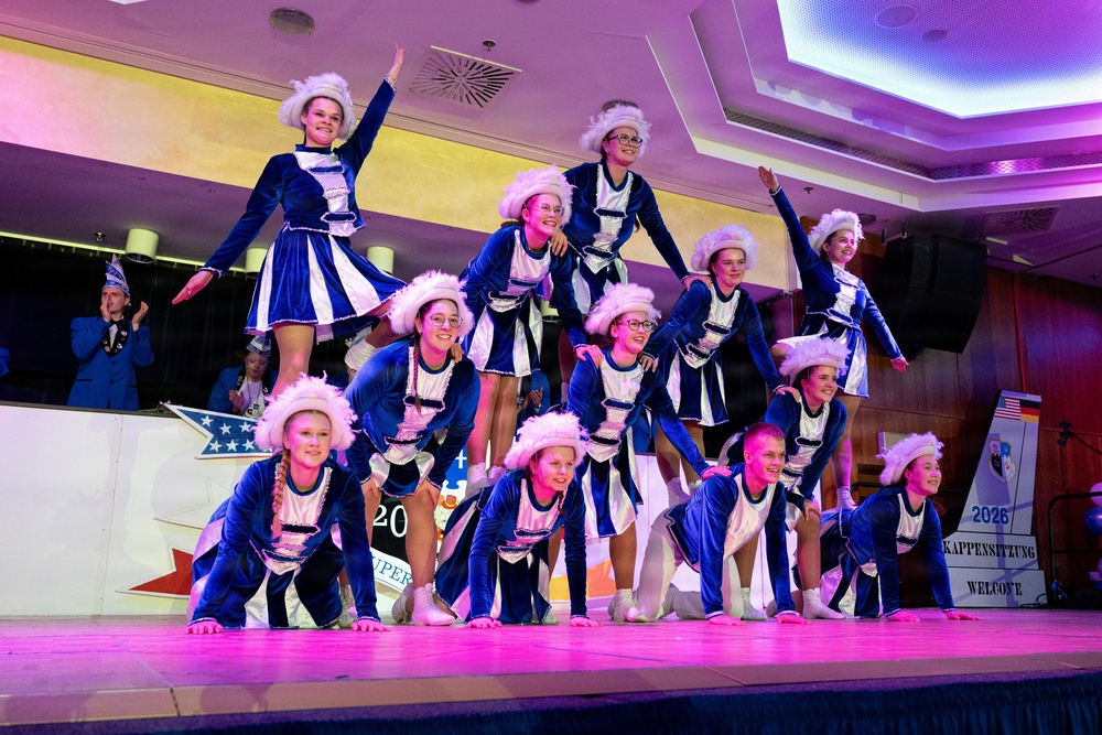 Spangdahlem AB celebrates 11th Annual Saber Kappensitzung