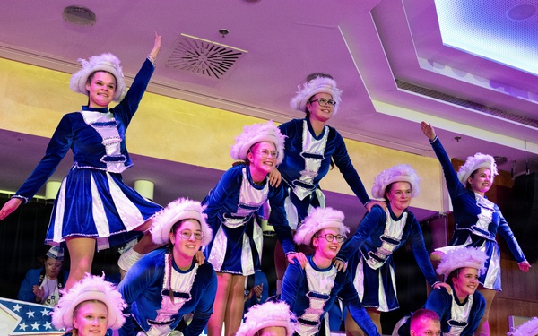 Spangdahlem AB celebrates 11th Annual Saber Kappensitzung