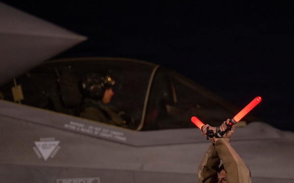 F-35s fly night ops for RF-N 26-1