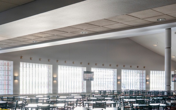 Newly renovated Airey Dining Facility dining room reopens