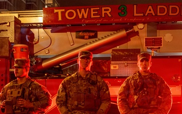 Arkansas Guardsmen Conduct Night Patrol in Support of D.C. Safe and Beautiful