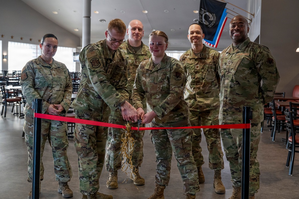Newly renovated Airey Dining Facility dining room reopens