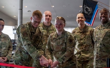Newly renovated Airey Dining Facility dining room reopens
