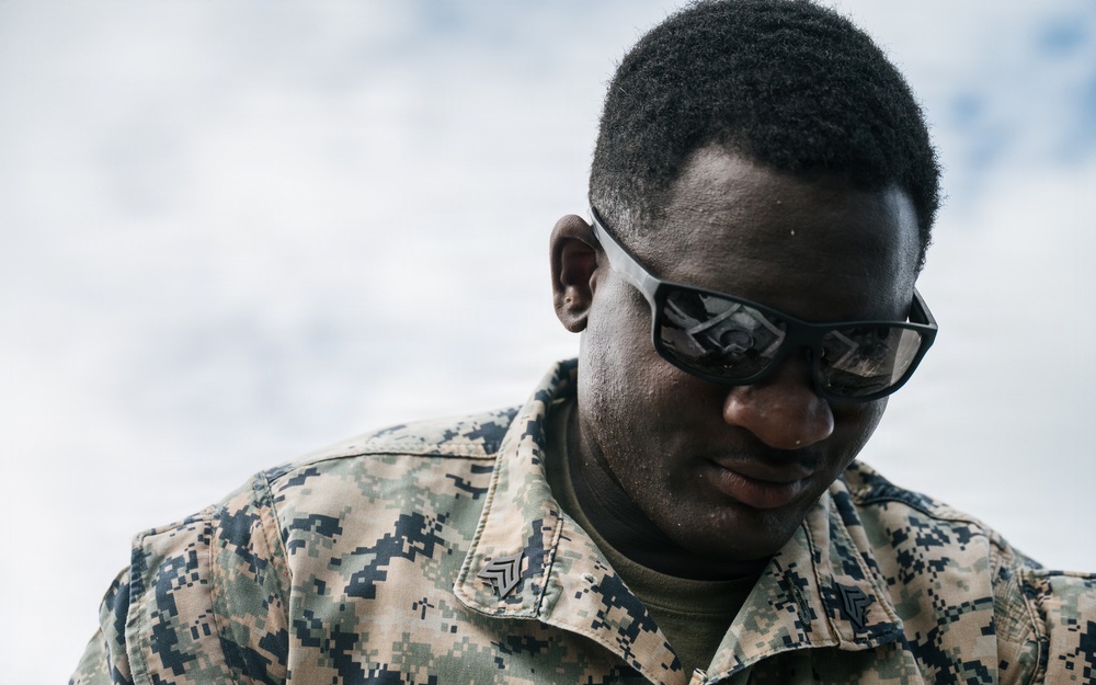 Marines prepare HPRU pad in Puerto Rico