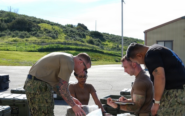 ERSS training emphasizes supply management in austere environments for Expeditionary Medicine