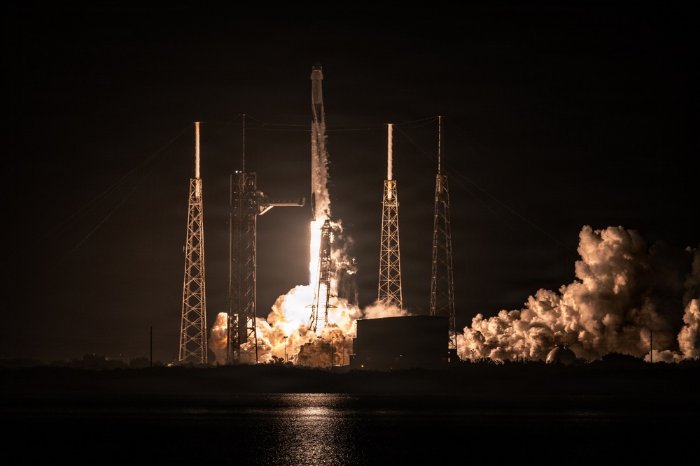 Crew 12 Launches from Cape Canaveral Space Force Station