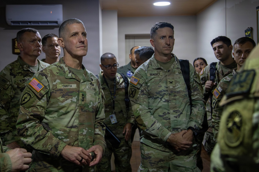 U.S. Army Western Hemisphere Command visits JSCG-P in Panama