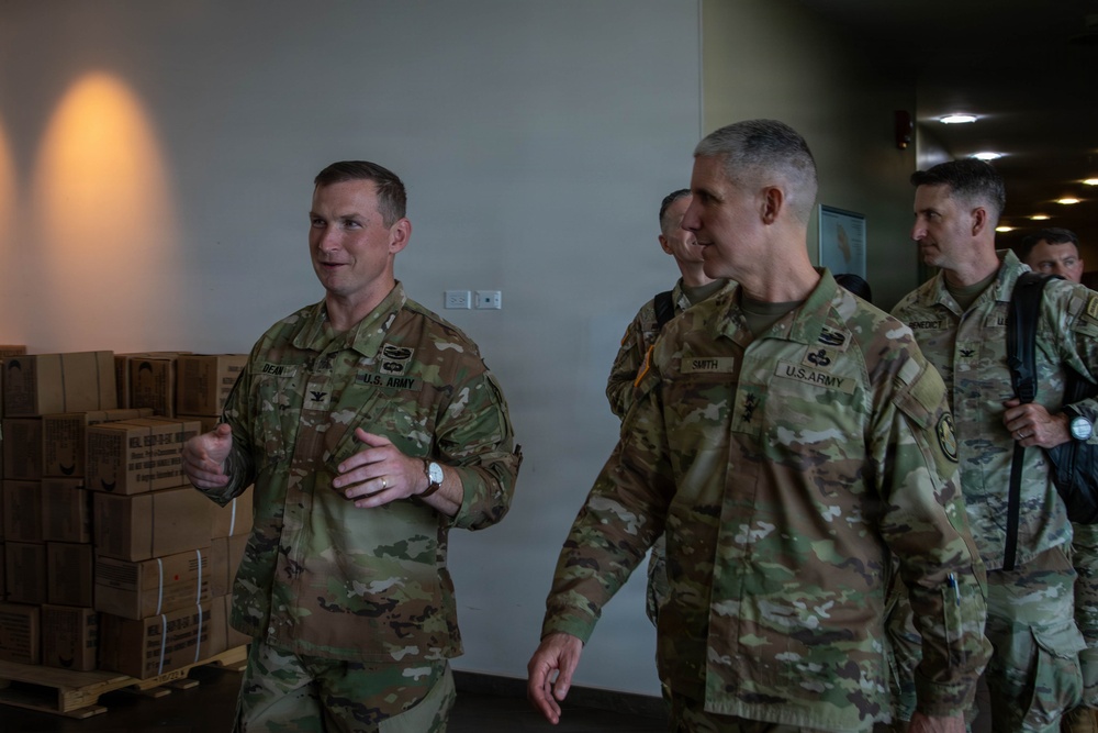 U.S. Army Western Hemisphere Command visits JSCG-P in Panama